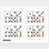 Rainbow Dice Sticker (Vel)