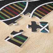 Rainbow-DNA-strengen Legpuzzel (Zijkant)