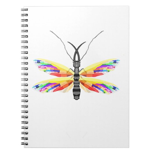 Rainbow Dobsonfly Notitieboek (Voorkant)