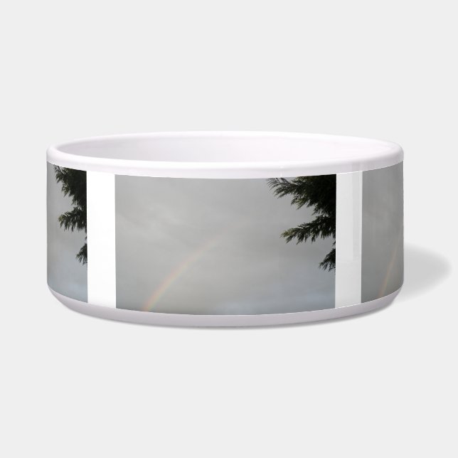 Rainbow Dog Bowl Voerbakje (Voorkant)