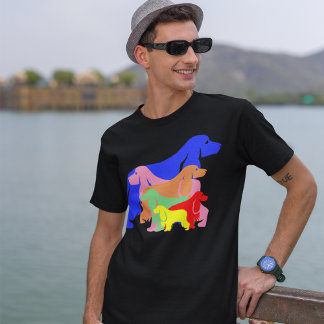 Rainbow Dogs Pride T-shirt