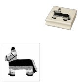 Rainbow Donkey Pinata Fiesta Party Cinco de Mayo Rubberstempel (Gestempeld)