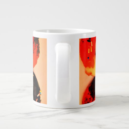 Rainbow Donuts Extra Grote Beker (Achterkant)