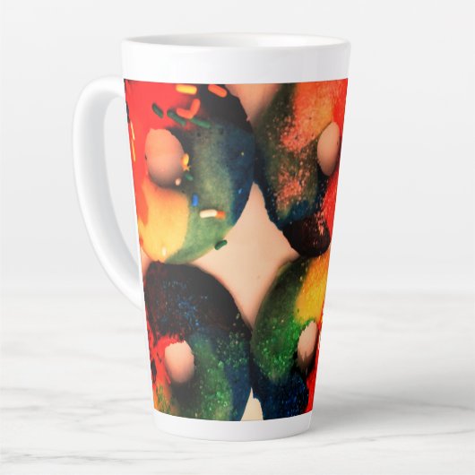 Rainbow Donuts Latte Mok (Linkerhoek)