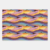 Rainbow dot art stijl inpakpapier (Voorkant)