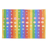 RAINBOW DOT STRIPES KUSSENSLOOP (Achterkant)