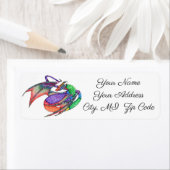 Rainbow Dragon Etiket (Insitu)