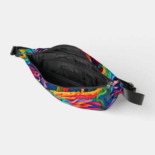Rainbow Dragon Fanny Pack Heuptasje (Open)