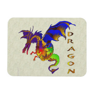 Rainbow Dragon Magneet