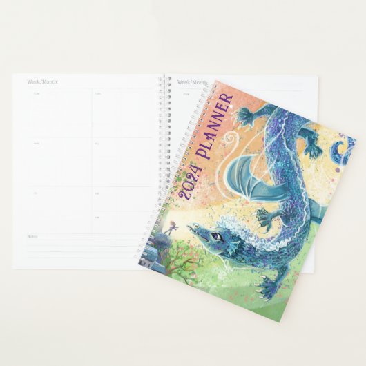 Rainbow Dragon Planner (Display)