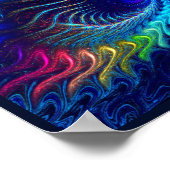 Rainbow Dragon Poster (Hoek)