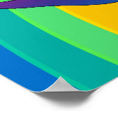 Rainbow Dragon Poster (Hoek)