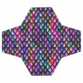 Rainbow Dragon Scales balle de football (Plat)