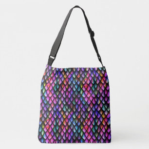 Rainbow Dragon Scales Cross-body Bag Crossbody Tas