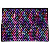 Rainbow Dragon Scales Gift Bags Groot Cadeauzakje (Voorkant)