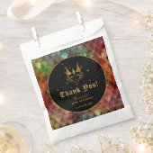 Rainbow Dragon Scales Gouden Verjaardag Dank u Bedankzakje (Geknipt)