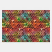 Rainbow Dragon Scales Inpakpapier Vel (Voorkant)