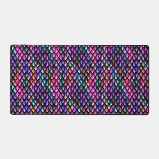 Rainbow Dragon Scales Mat du bureau (Recto)