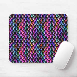 Rainbow Dragon Scales Mousepad Muismat
