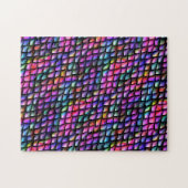 Rainbow Dragon Scales Puzzle (Horizontal)