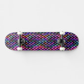 Rainbow Dragon Scales Skateboard (Horz)