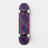 Rainbow Dragon Scales Skateboard (Recto)