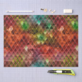Rainbow Dragon Scales Tissuepapier (Craft)