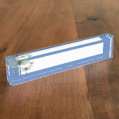 Rainbow Dragonfly Desk Naamplaat Naambordje (Zijkant)