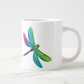 Rainbow Dragonfly Jumbo Beker (Rechts)