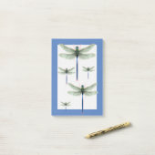 Rainbow Dragonfly Post-it® Notes (Op bureau)