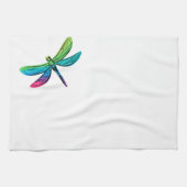 Rainbow Dragonfly Theedoek (Horizontaal)