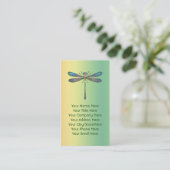Rainbow Dragonfly Visitekaartje (Staand voorkant)