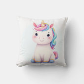 Rainbow Dream Unicorn Coussin (Recto)