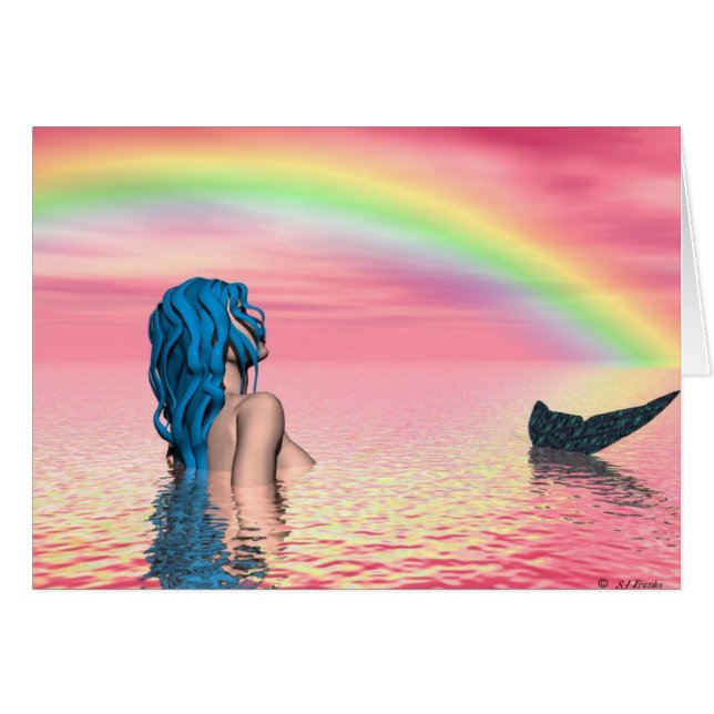 Rainbow Dreams Card (Voorkant Horizontaal)