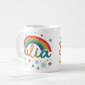 Rainbow Dreams Julia 1 Koffiemok (Voorkant links)