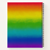 Rainbow Dreams maakt Aangepaste Notitieboek Journa (Achterkant)