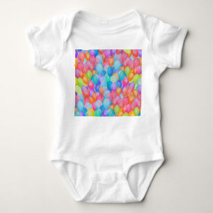 Rainbow Dreams: Waterverf ballonkunst Romper
