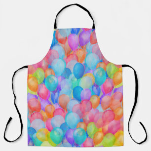 Rainbow Dreams: Waterverf ballonkunst Schort