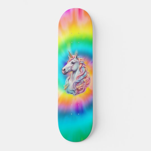 Rainbow DreamTime Eenhoorn Skateboard (Voorkant)