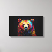 Rainbow Drip Beer Canvas Afdruk (Voorkant)