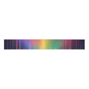 Rainbow Drip Trip Grosgrain Lint