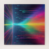 Rainbow Drip Trip Legpuzzel (Horizontaal)