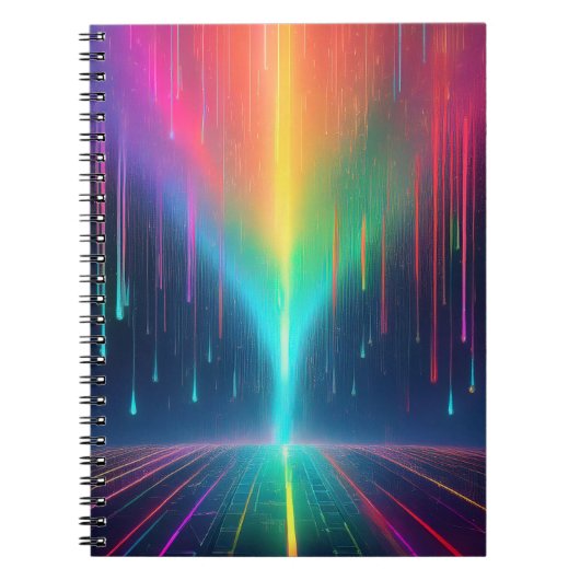 Rainbow Drip Trip Notitieboek (Voorkant)