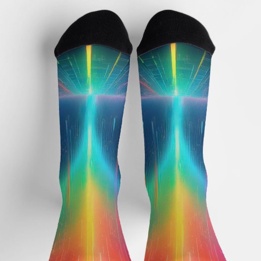 Rainbow Drip Trip Sokken (Top)