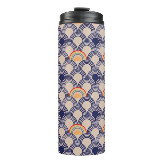 Rainbow Drop Thermal Tumbler Thermosbeker (Voorkant)