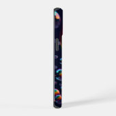 Rainbow Droplet iPhone Case iPhone 15 Hoesje (Rechterkant)