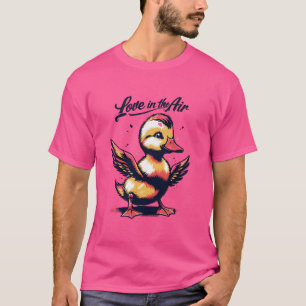 Rainbow Duckling Cupid - Liefde is in de lucht T-shirt