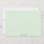 Rainbow Duo Gay Wedding Invitation Kaart (Achterkant)