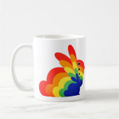 Rainbow Easter Bunny - Pasen Koffiemok (Links)