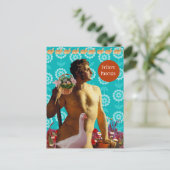 Rainbow Easter Feestdagenkaart (Staand voorkant)